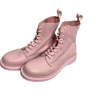 NWOT Dr. Martens Pink Mono Moto Boots size 10